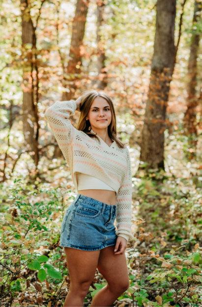Katelyn Hanson Senior at Madrid Jr/Sr High